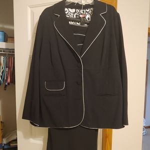 Black Lane Bryant Pant Suit